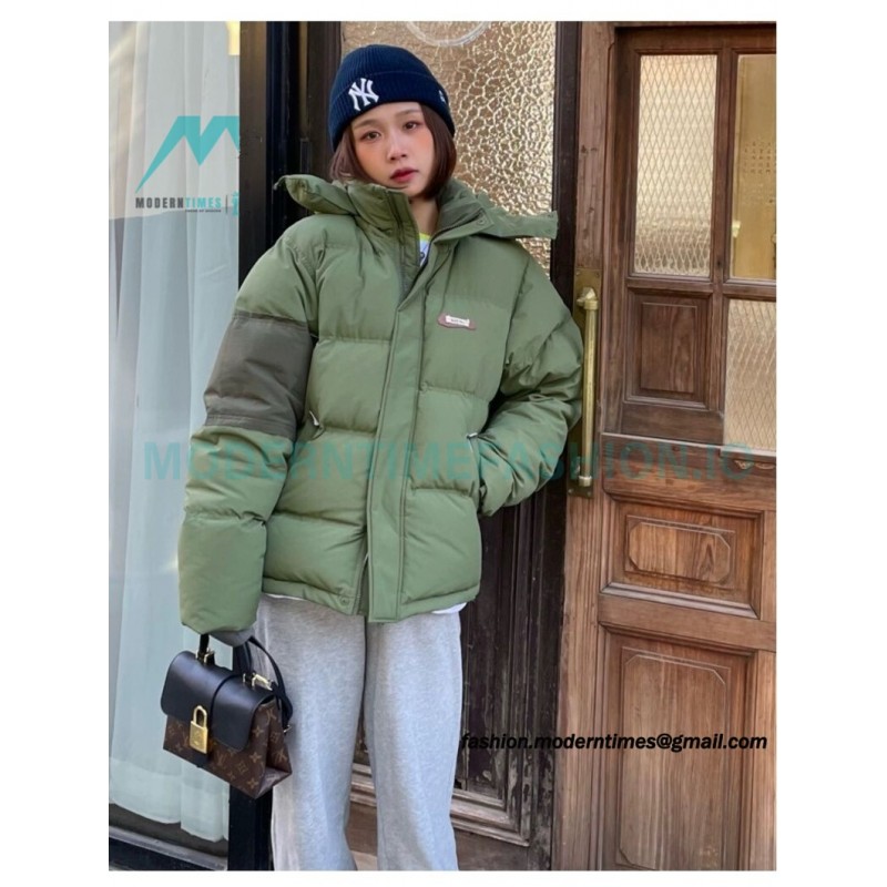 Ader Error - New Spliced Color Down Coat