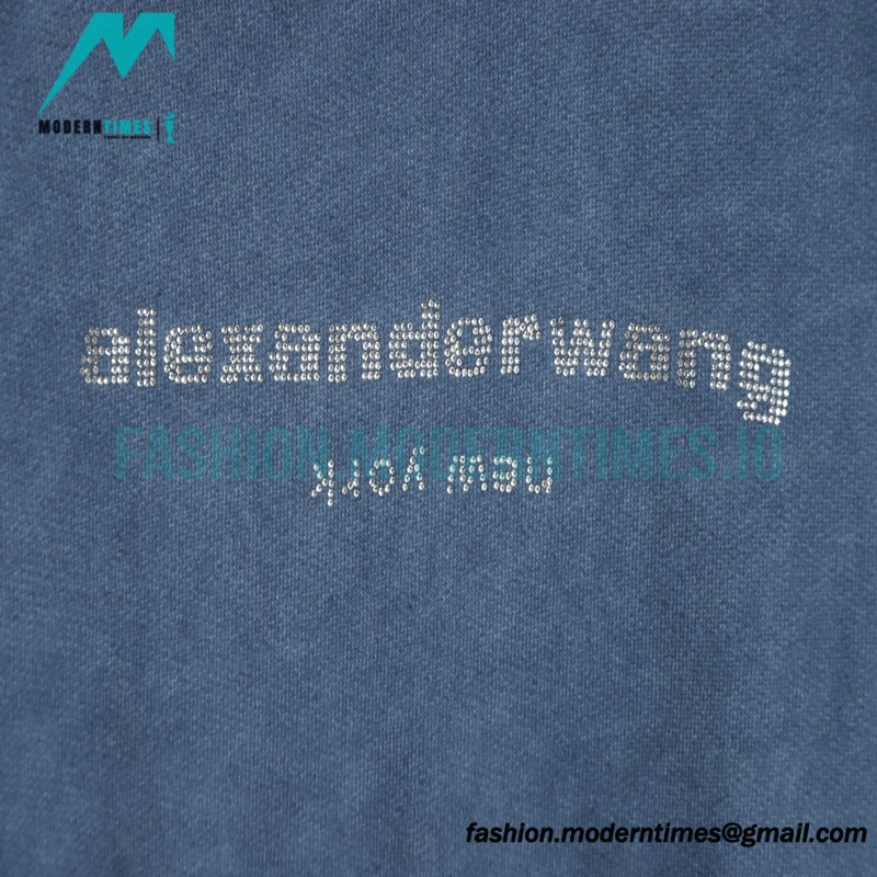 Alexander Wang - 22FW Rhinestone Hoodie
