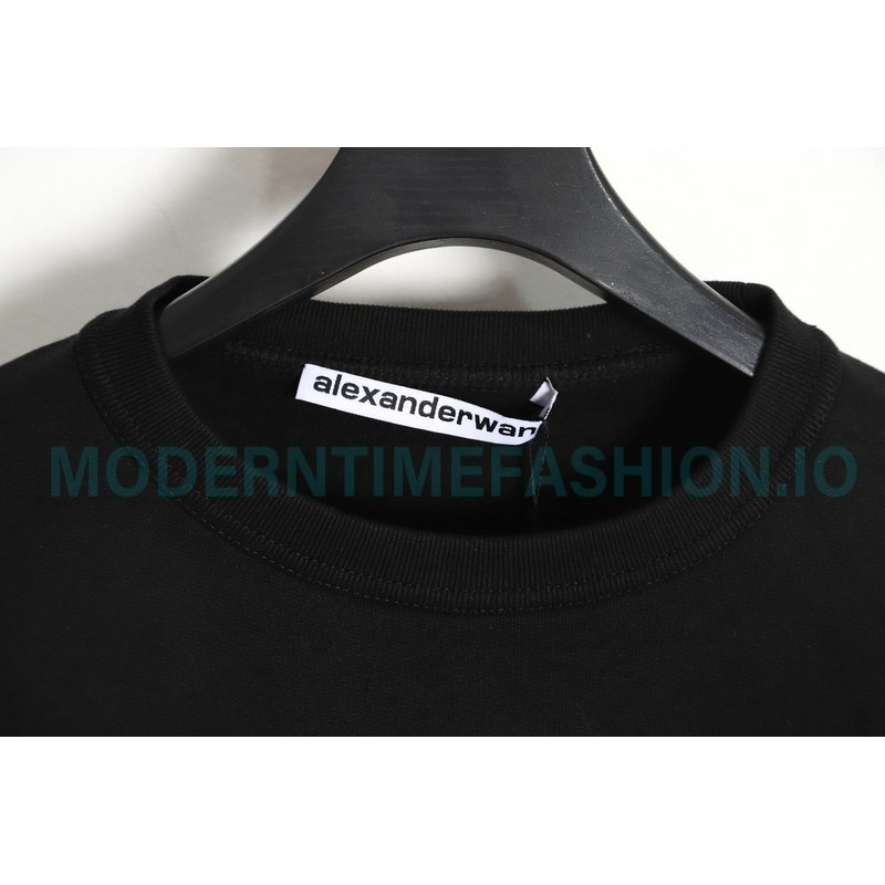 Alexander Wang - 23FW Colorful Flag Crew Neck Hoodie