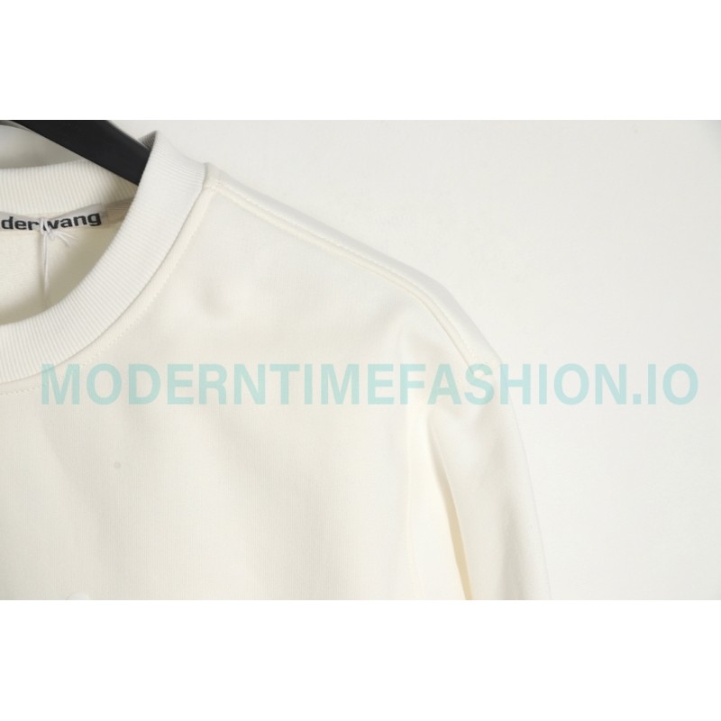Alexander Wang - 23FW Cow-head Printed Crew-neck Hoodie