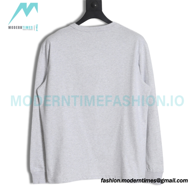 Alexander Wang - 23FW Glitter Long-sleeved T-shirt