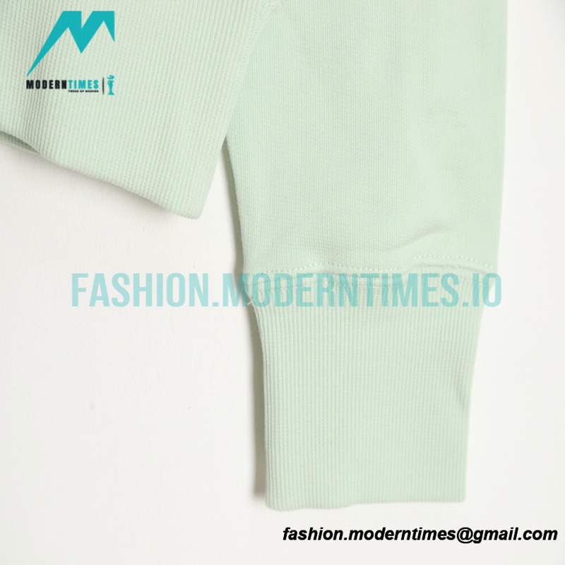 Ami - Love Embroidered Crew-neck Hoodie
