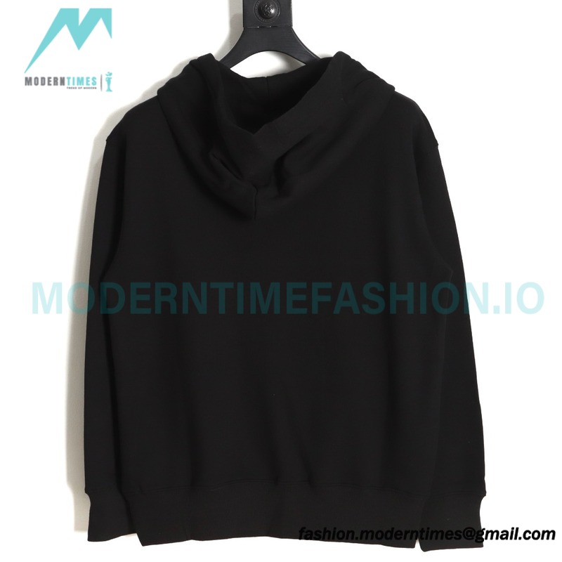 Ami - 23fw Patterned Love Embroidered Hoodie