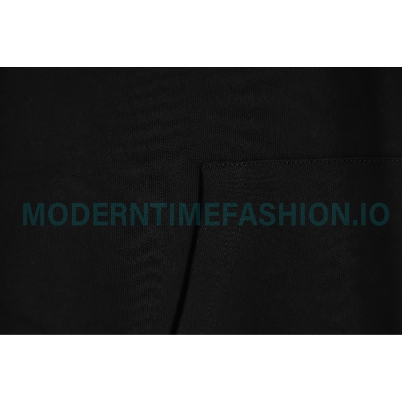 Ami - 23fw Patterned Love Embroidered Hoodie