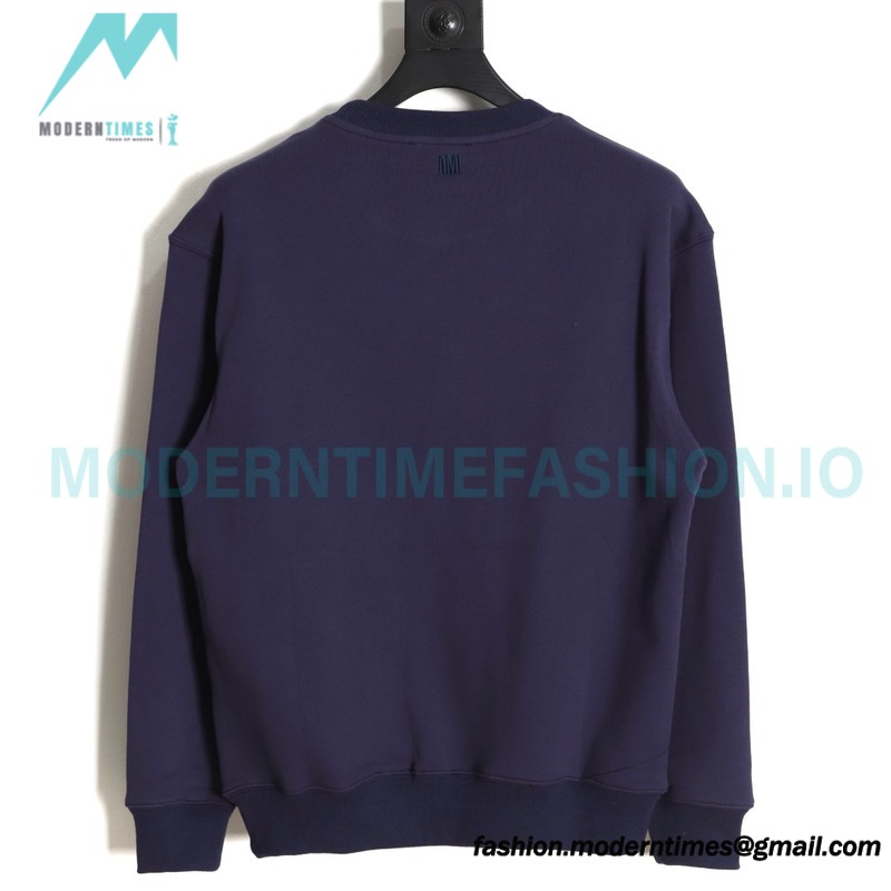 Ami Paris - 23ss Anniversary Crew-neck Hoodie