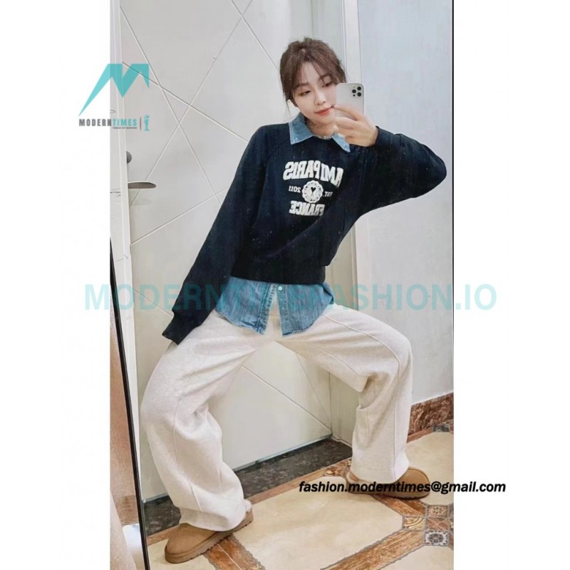Ami Paris - 23ss Anniversary Crew-neck Hoodie