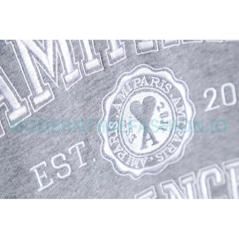 Ami Paris - 23ss Anniversary Crew-neck Hoodie