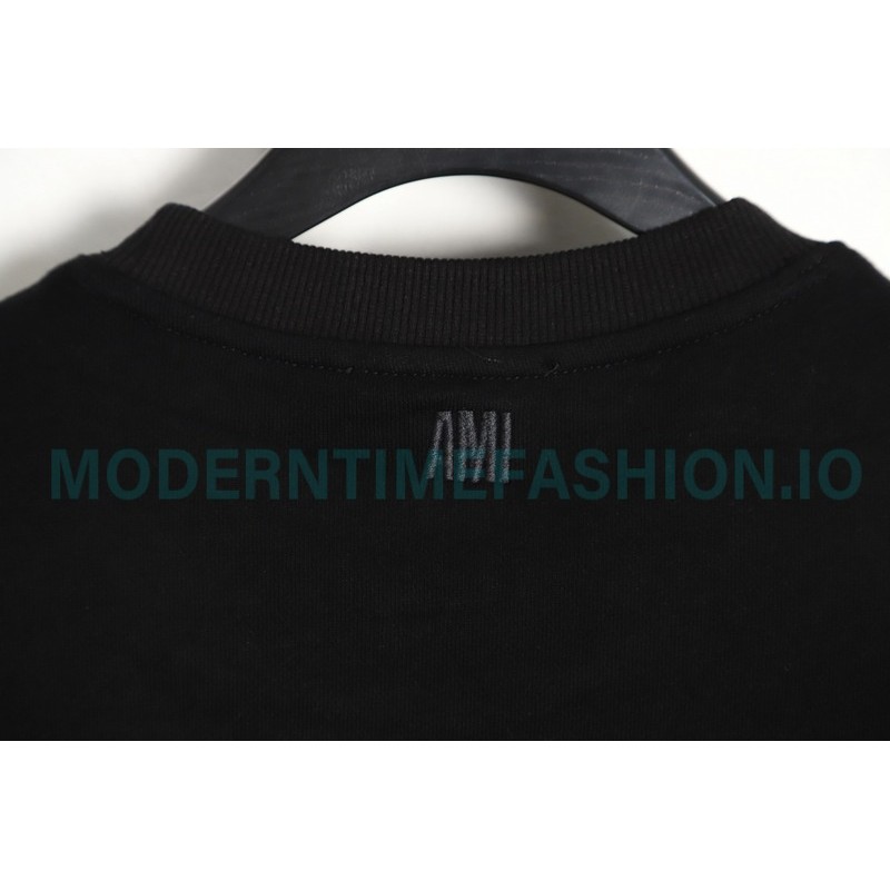 Ami Paris - 23ss Anniversary Crew-neck Hoodie