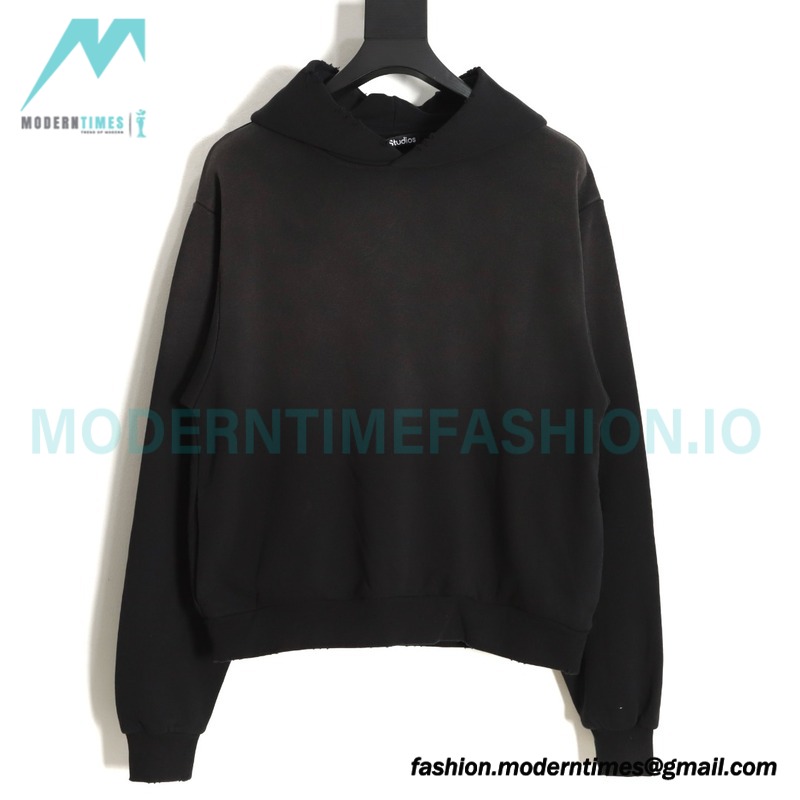 Acne Studios - 2023 Autumn Winter New Washed Back Printed Letter Hoodie