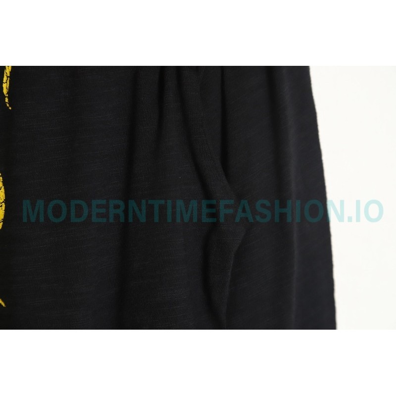 Acne Studios - 23FW Washed printed slogan letter long sleeve T-shirt
