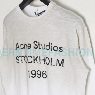 Acne Studios - Washed And Worn To Make Old Printed Alphabet Long-sleeved T-shirts