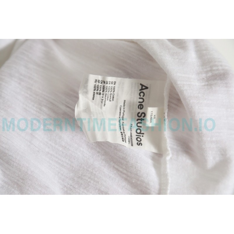 Acne Studios - Washed And Worn To Make Old Printed Alphabet Long-sleeved T-shirts
