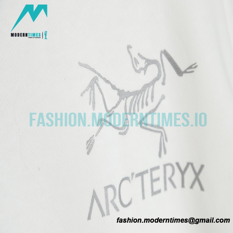 Arc Teryx - Colorful Logo Printed Turtleneck Hoodie
