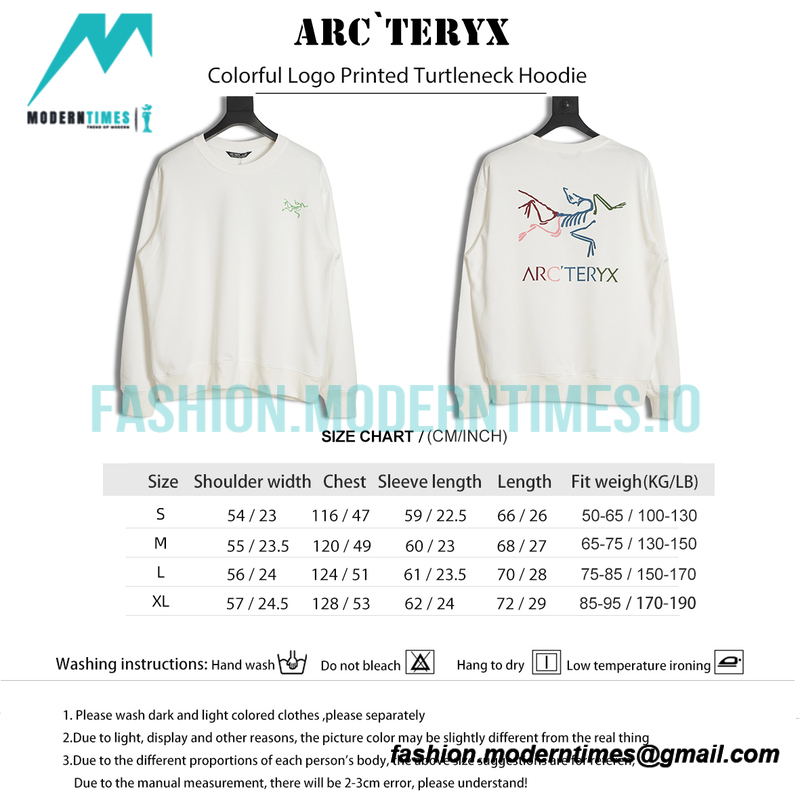Arc Teryx - Printed Turtleneck Hoodie