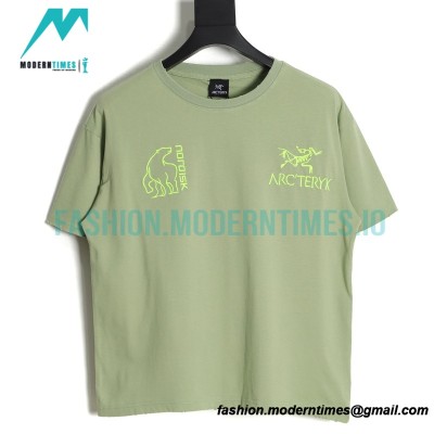 Arc Teryx - Washed embroidered polar bear short sleeve