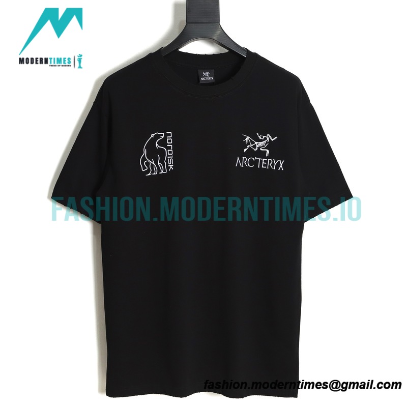 Arc Teryx - Washed embroidered polar bear short sleeve
