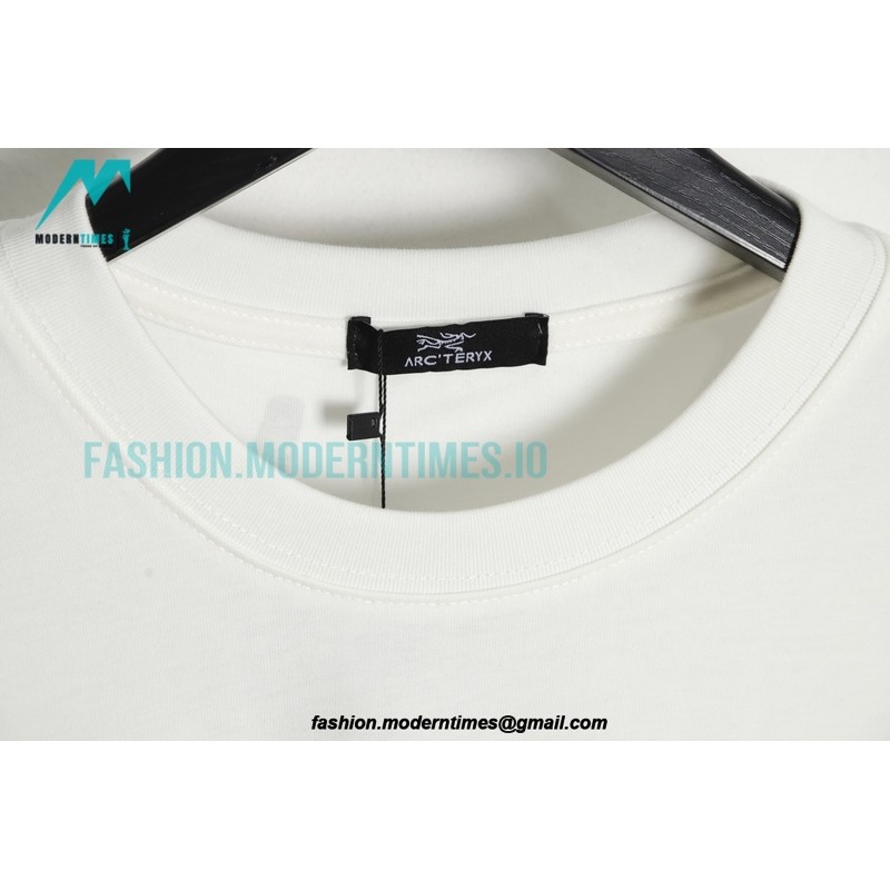 Arc Teryx - Jill Sander Co-branded Big Bird Logo Printed Short-sleeved T-shirt