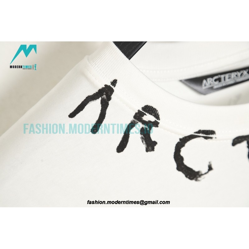 Arc Teryx - Collar Letter Printed Letter Logo Short Sleeve