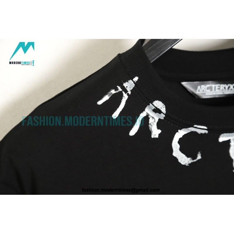 Arc Teryx - Collar Letter Printed Letter Logo Short Sleeve