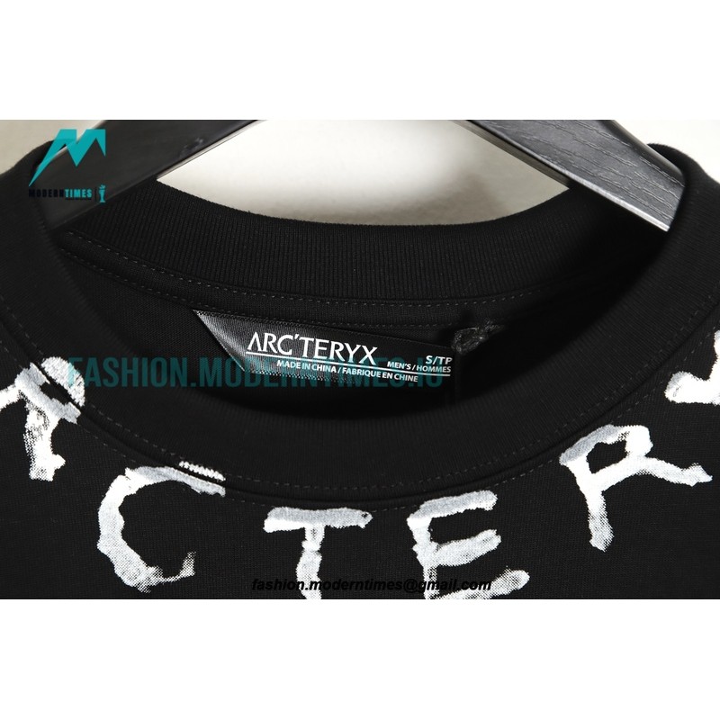 Arc Teryx - Collar Letter Printed Letter Logo Short Sleeve