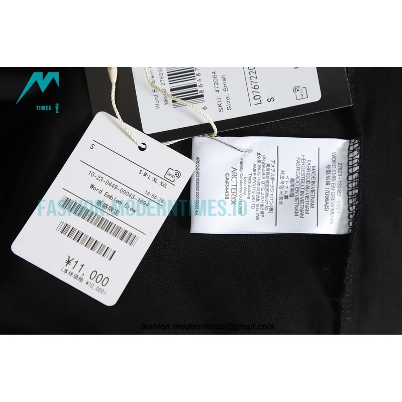 Arc Teryx - 23SS Floss Large Logo Printed Short-sleeved T-shirt