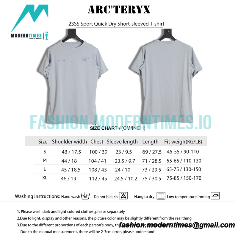 Arc Teryx - 23SS Sport Quick Dry Short-sleeved T-shirt