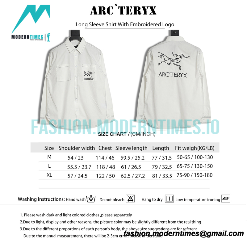 Arc Teryx - Long Sleeve Shirt With Embroidered Logo