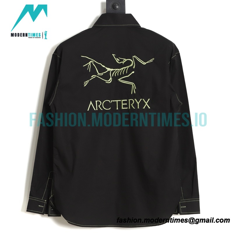 Arc Teryx - Long Sleeve Shirt With Embroidered Logo
