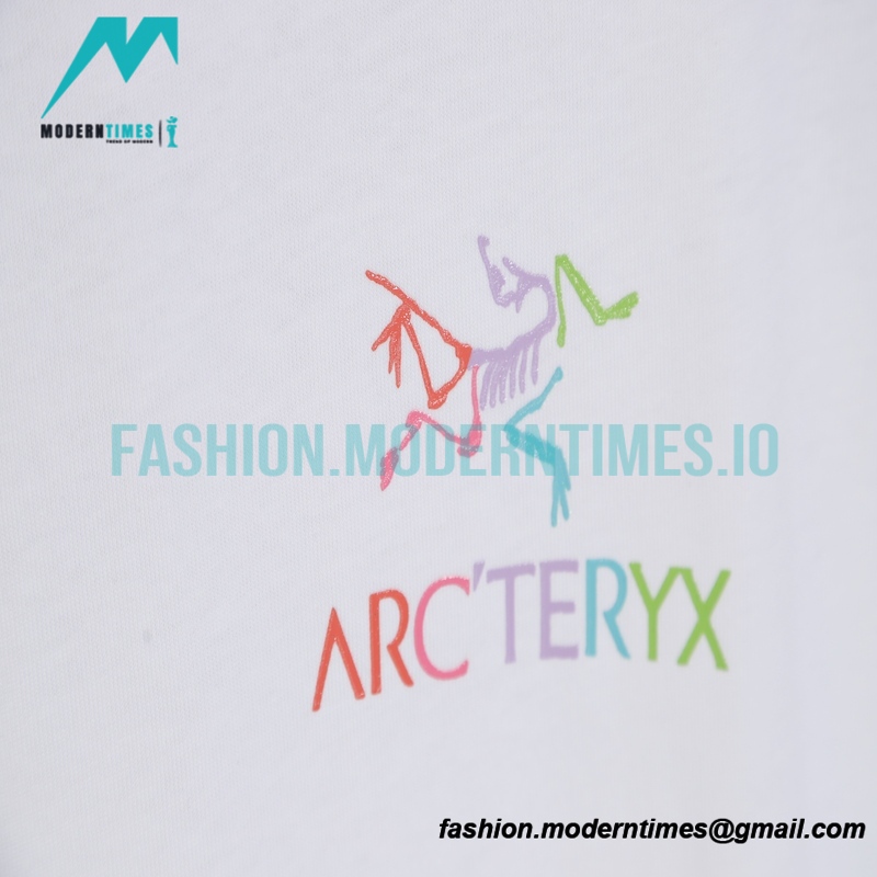 Arc Teryx - Bigfoot series Logo Colorful Printed Short Sleeves