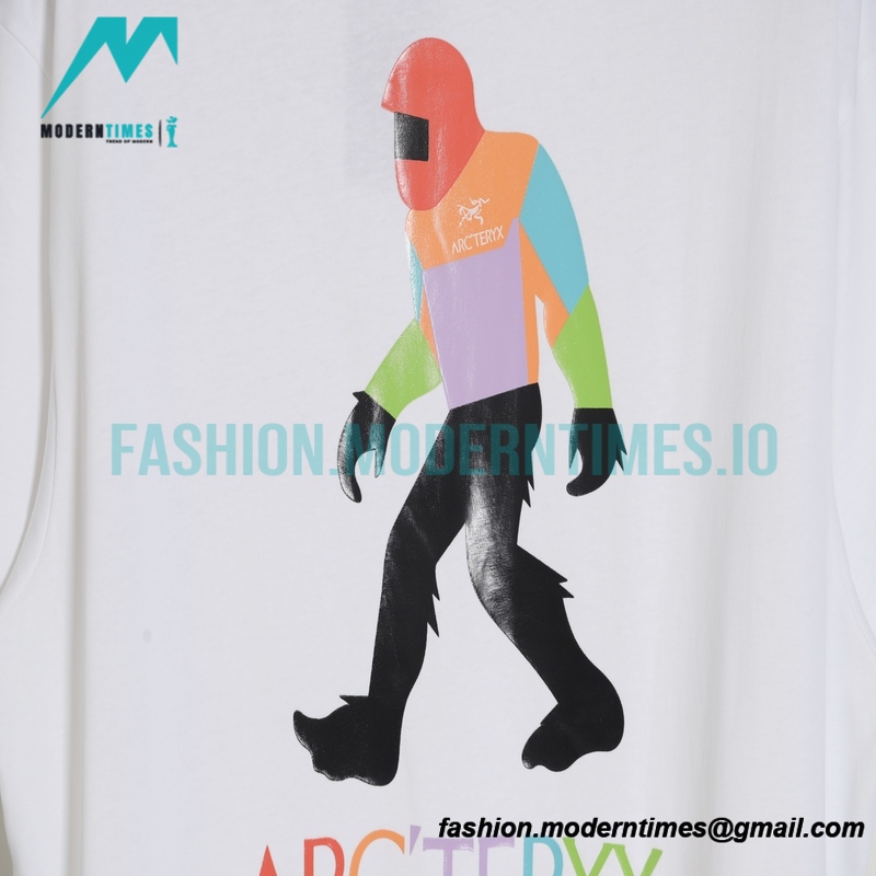 Arc Teryx - Bigfoot series Logo Colorful Printed Short Sleeves