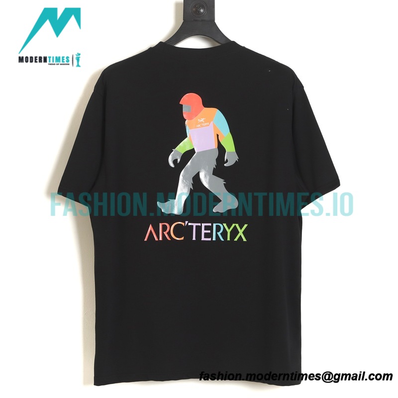 Arc Teryx - Bigfoot series Logo Colorful Printed Short Sleeves
