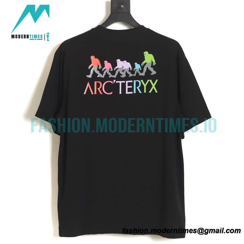 Arc Teryx - Bigfoot series Logo Colorful Printed Short Sleeves