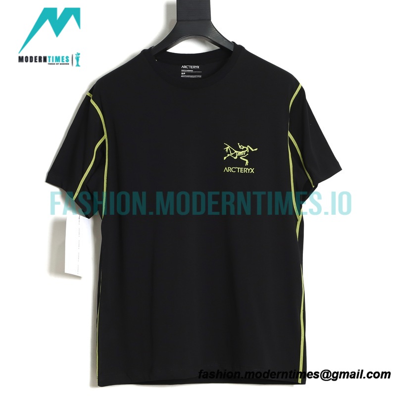 Arc Teryx - Short Sleeve T-shirt With Plain Line And Color Matching