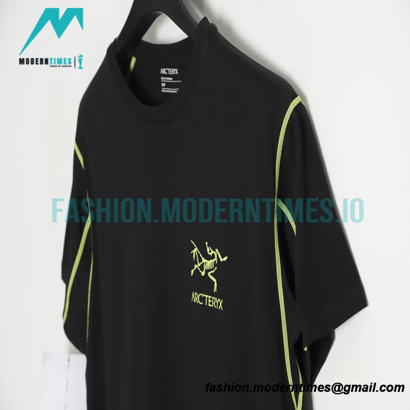 Arc Teryx - Short Sleeve T-shirt With Plain Line And Color Matching