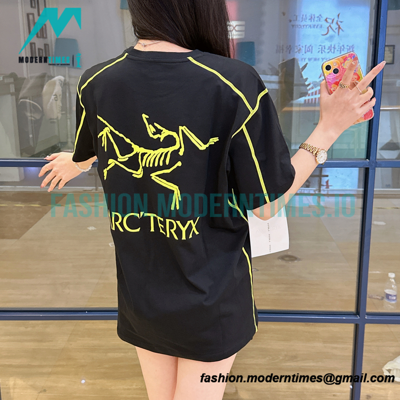 Arc Teryx - Short Sleeve T-shirt With Plain Line And Color Matching