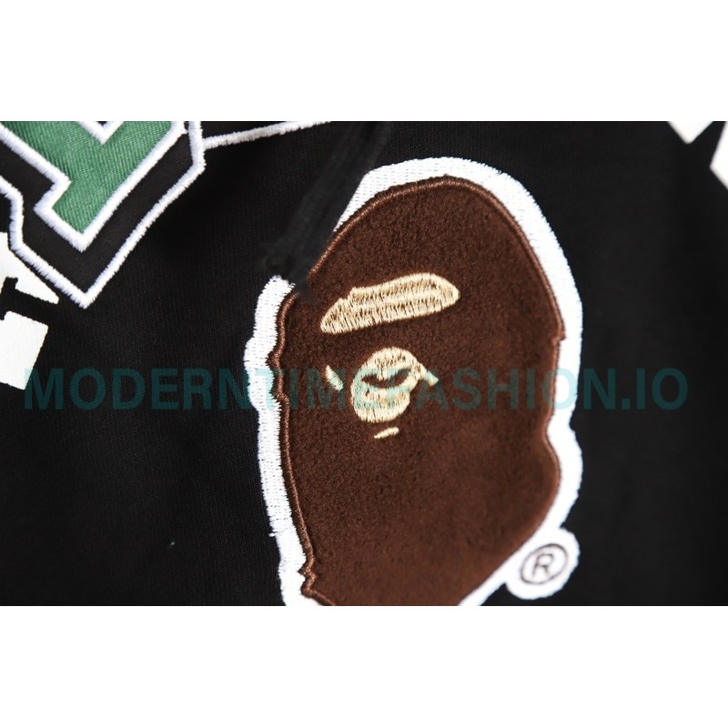 Bape - Logo Colorful Printed Floral Hoodie