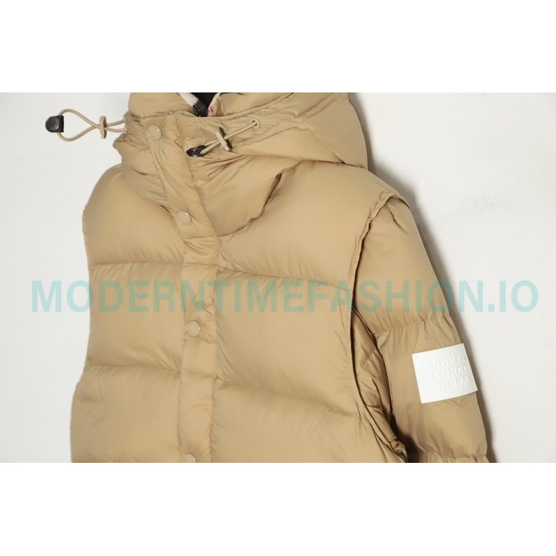 Burberry - 21FW Detachable Sleeve Down Jacket