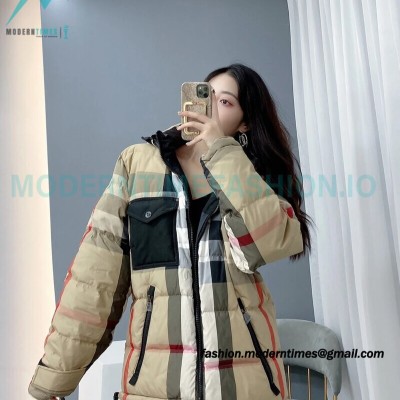 Burberry - 21FW Large Check Double Down Jacket