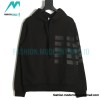 Burberry - 22FW Striped Letter Pressed Leather Hoodie