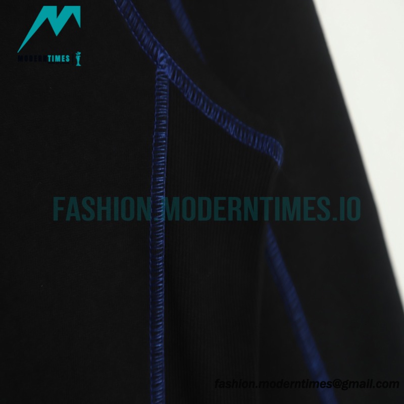 Burberry - 22FW Circle Towel Embroidered Stitching Crew Neck Hoodie