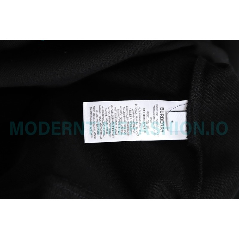 Burberry - 23fw Plaid Pocket Patchwork Round Neck Hoodie