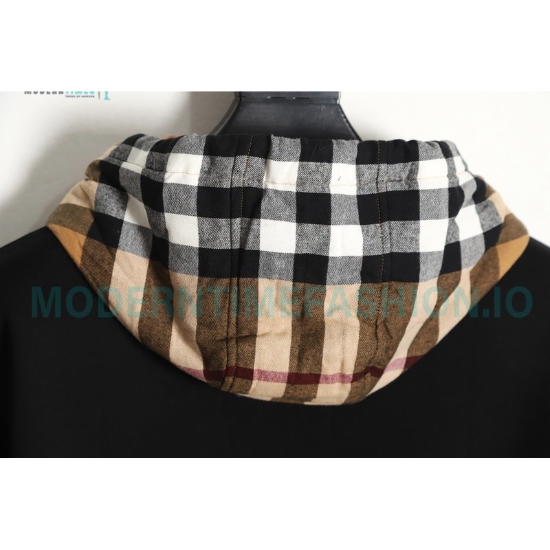 Burberry - Patchwork Check Hoodie