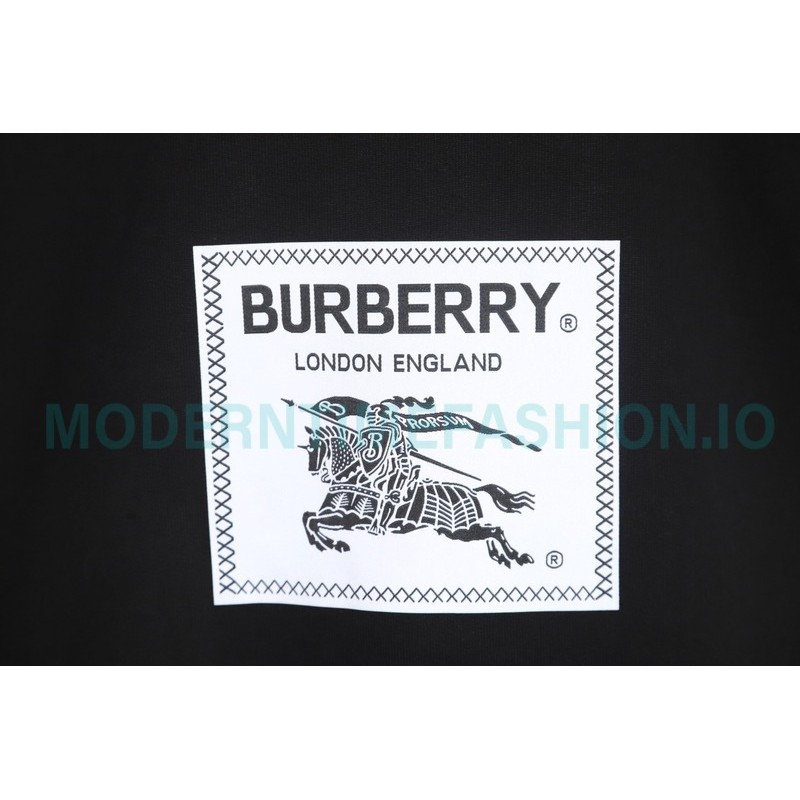 Burberry - 22Fw War Horse Stick Cloth Round Neck Hoodie