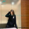 Burberry - 23FW Classic TB Letter Pressure Glue Round Neck Hoodie