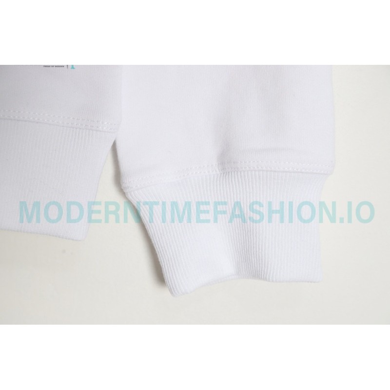 Burberry - 23FW Classic TB Letter Pressure Glue Round Neck Hoodie