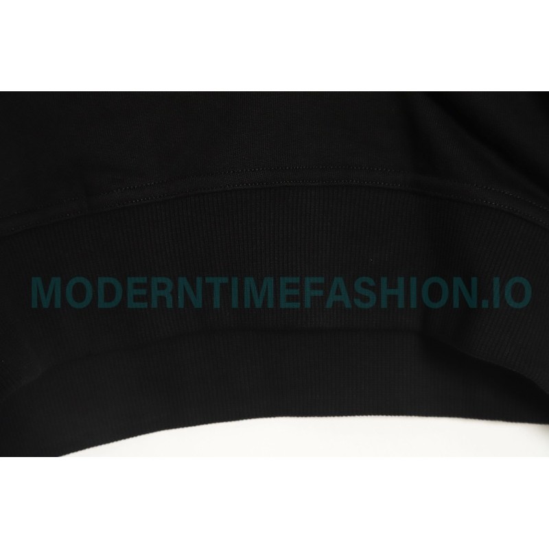 Burberry - 23FW Classic TB Letter Pressure Glue Round Neck Hoodie