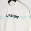 Burberry - Classic Foam Letter Printed Round Neck Hoodie