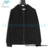 Burberry - 22FW Embroidered War Horse Hat Plaid Zipper Hoodie