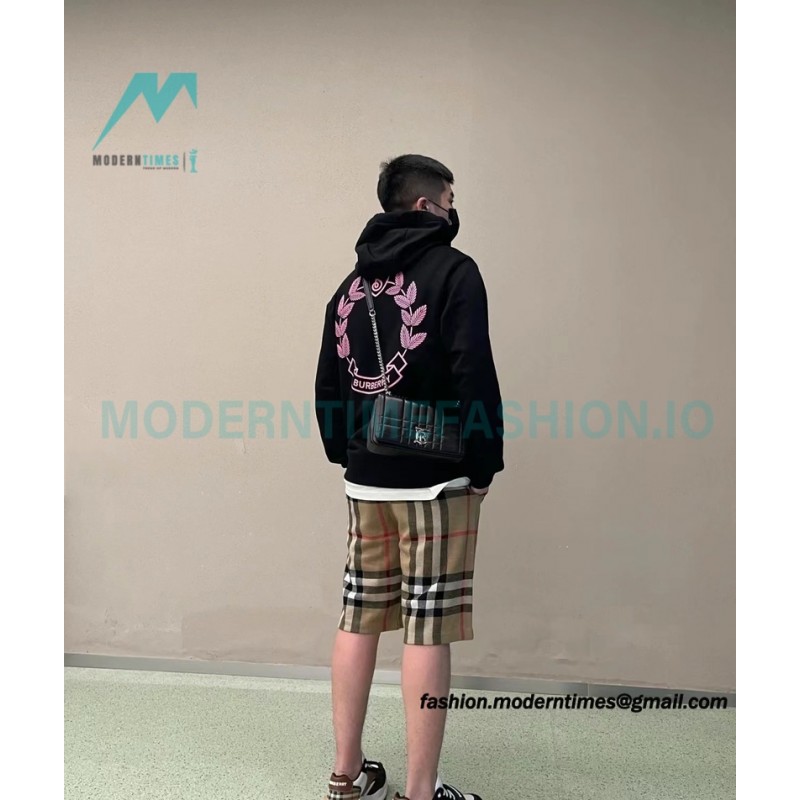 Burberry - Pink Oak Leaf Hoodie