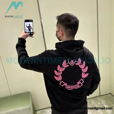 Burberry - Pink Oak Leaf Hoodie